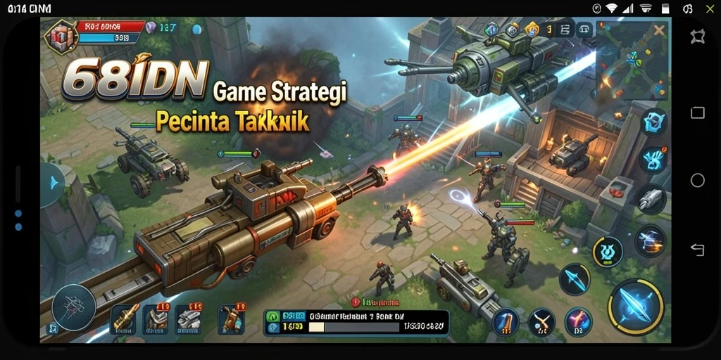 Gameplay seru dan strategis dalam 68IDN.