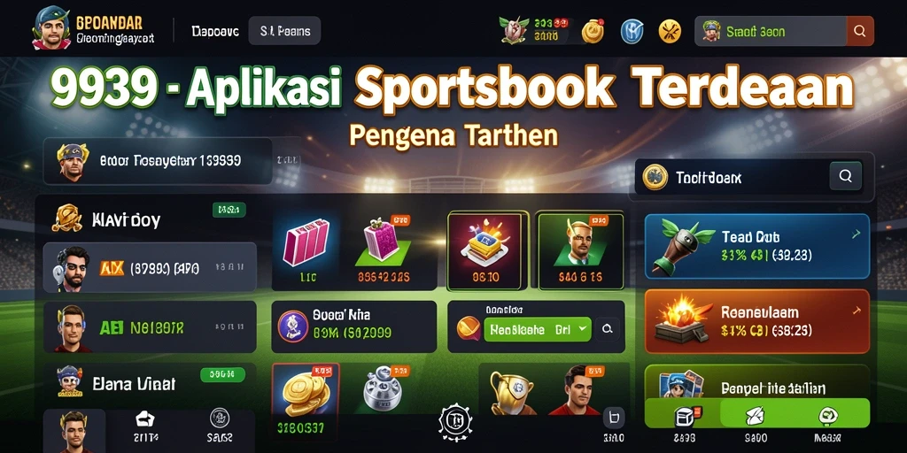 Tangkapan layar gameplay Sportsbook 9939 yang menarik dan interaktif.