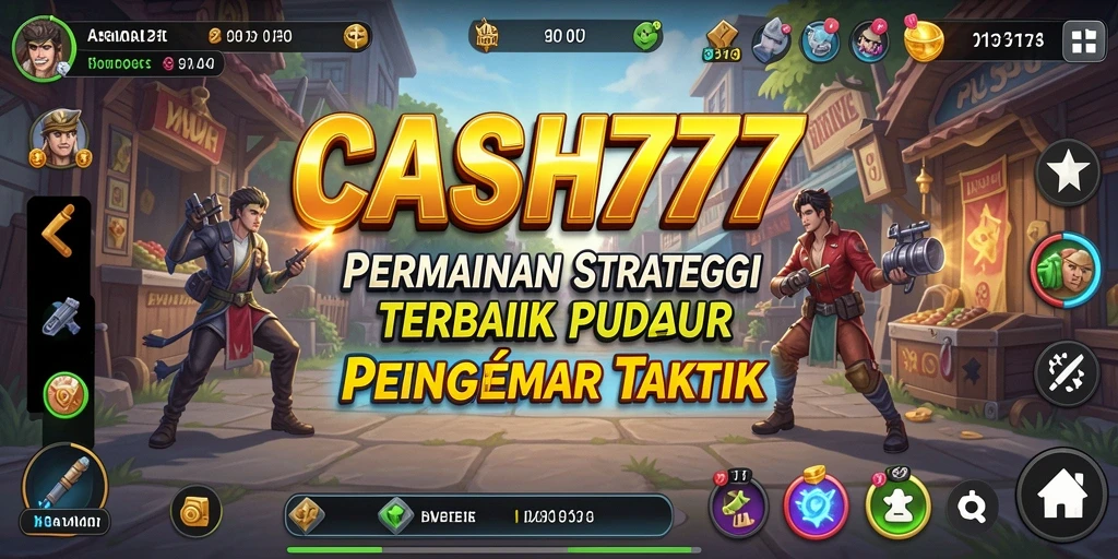 Tangkapan layar utama <strong>CASH777</strong> menunjukkan pertempuran strategis yang mendebarkan.