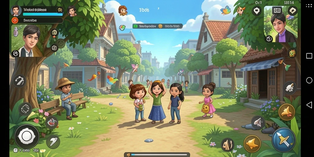 Tampilan gameplay D06 yang menarik dan penuh warna.