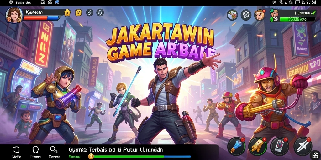 Tampilan permainan JAKARTAWIN dengan aksi seru dan grafis menarik.