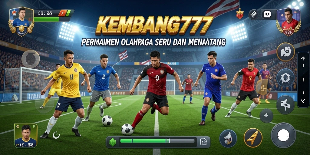 Gameplay KEMBANG777 menampilkan pertarungan olahraga yang seru dan kompetitif.