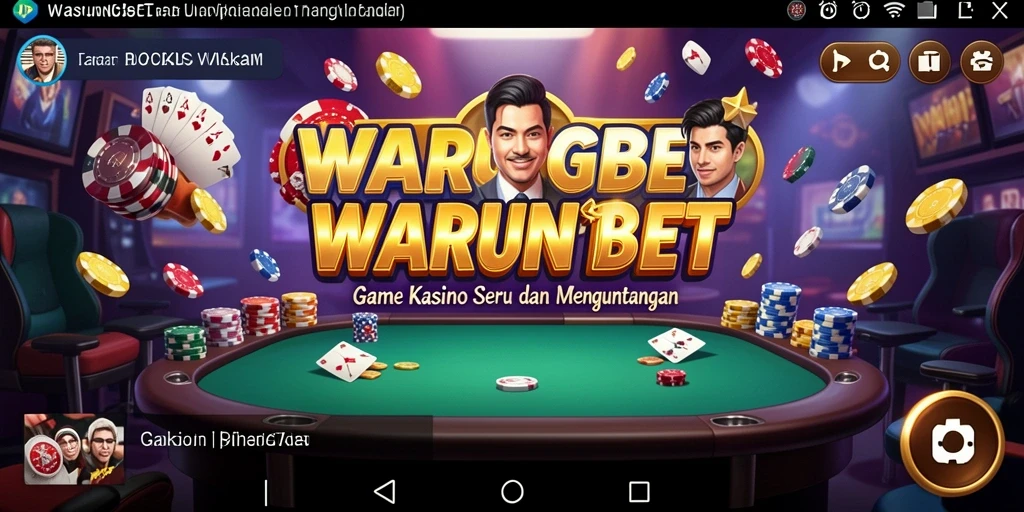 Screenshot permainan menarik dari WARUNGBET menampilkan suasana kasino yang memikat.